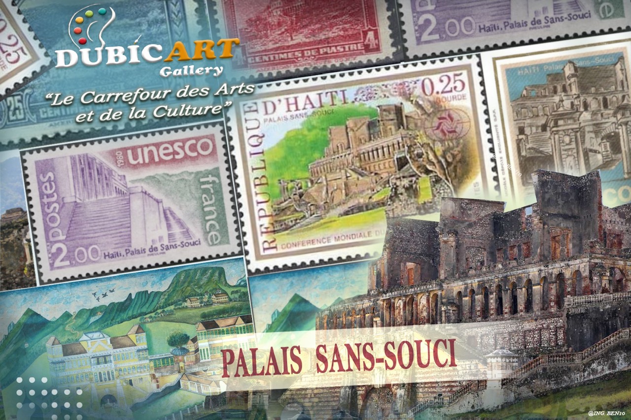 Le Palais sans-souci au Salon de la philatélie